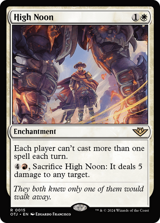 High Noon [Outlaws of Thunder Junction] Foil