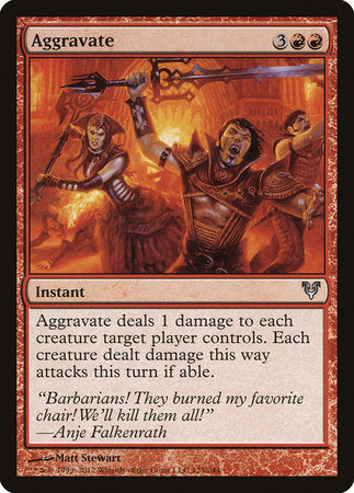 Aggravate [Avacyn Restored] Foil