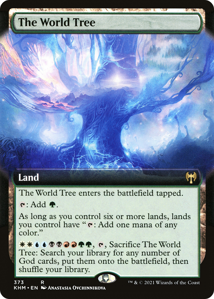The World Tree (Extended Art) (373) Foil - Kaldheim