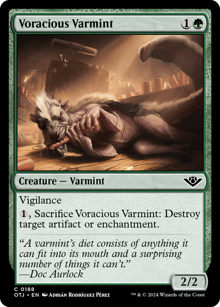 Voracious Varmint [Outlaws of Thunder Junction] Foil