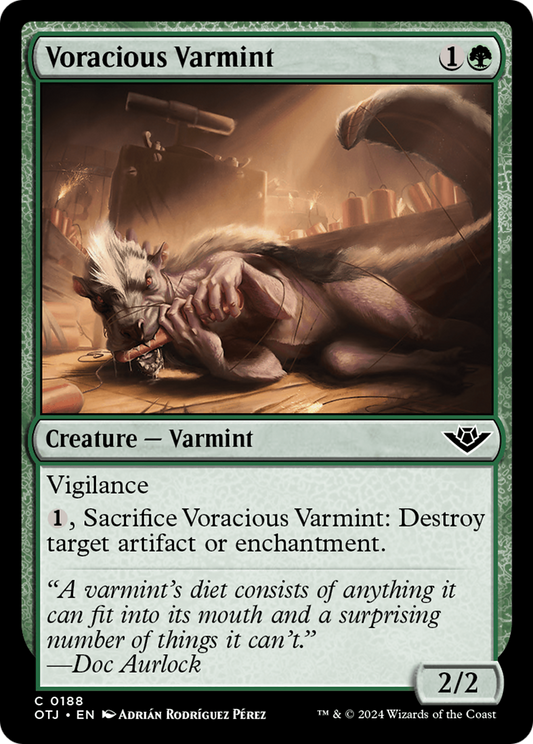 Voracious Varmint [Outlaws of Thunder Junction] Foil
