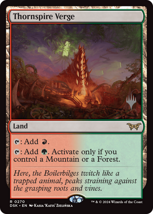 Thornspire Verge [Duskmourn: House of Horror Promos] Foil