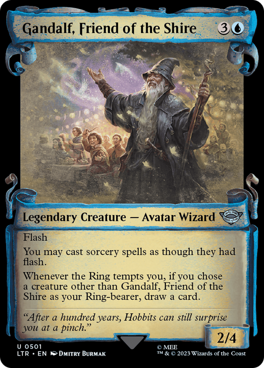 Gandalf, Friend of the Shire [The Lord of the Rings: Tales of Middle-Earth Showcase Scrolls] Foil