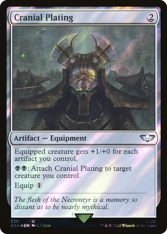 Cranial Plating (Surge Foil) [Warhammer 40,000]
