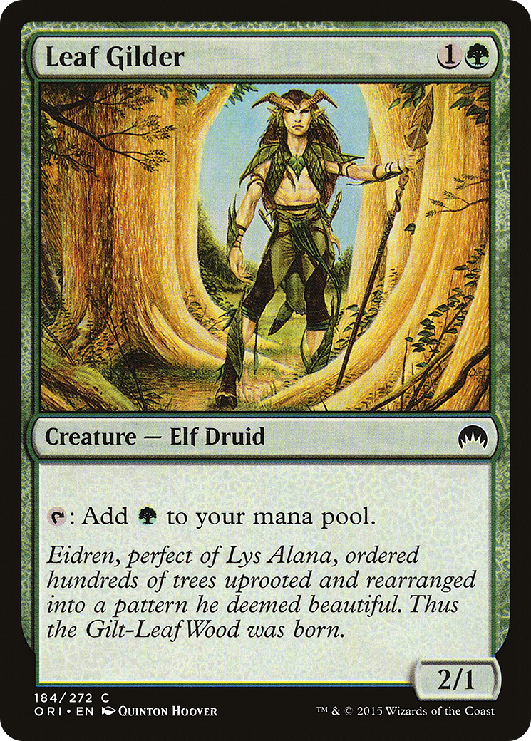 Leaf Gilder [Magic Origins] Foil