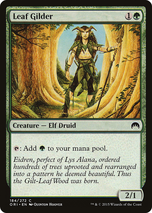 Leaf Gilder [Magic Origins] Foil