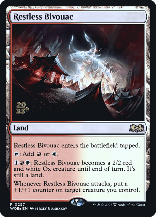 Restless Bivouac [Wilds of Eldraine Prerelease Promos]