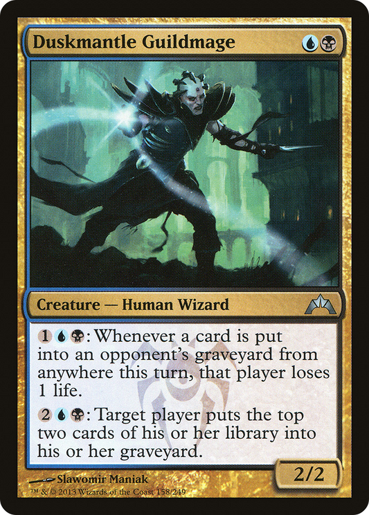 Duskmantle Guildmage [Gatecrash] Foil