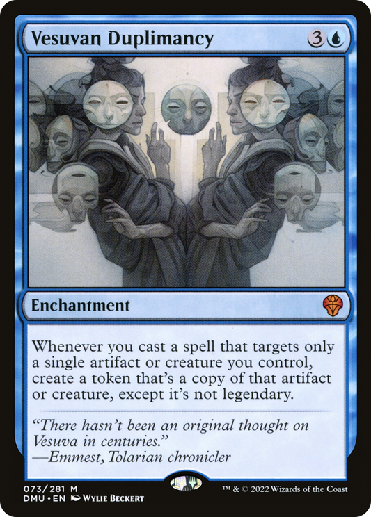 Vesuvan Duplimancy [Dominaria United] Foil
