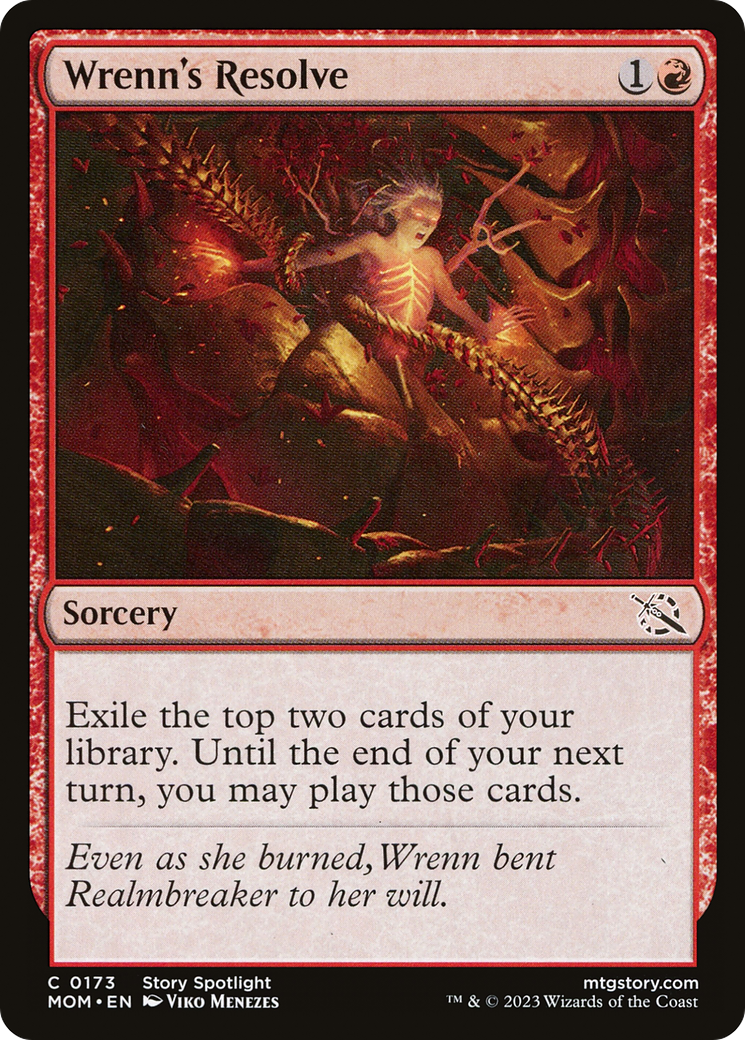 Wrenn's Resolve [March of the Machine] Foil