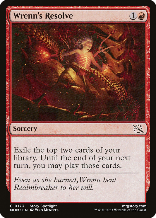Wrenn's Resolve [March of the Machine] Foil