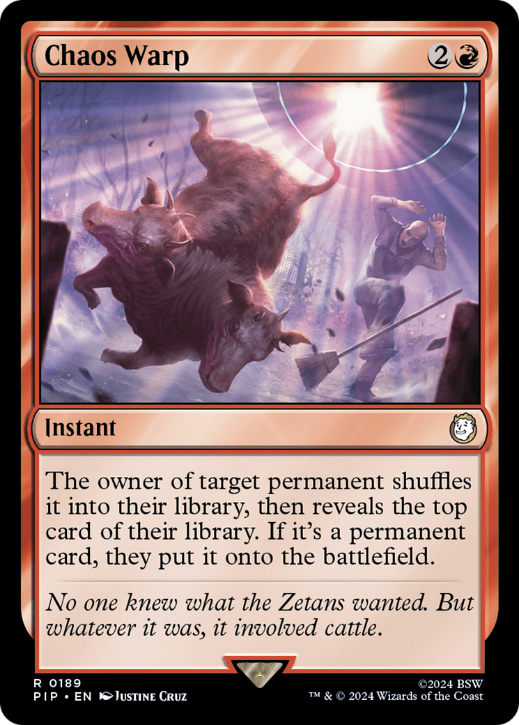 Chaos Warp [Fallout] Foil