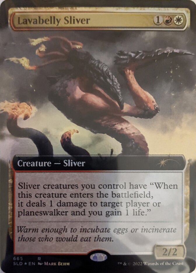 Lavabelly Sliver (Extended Art) [Secret Lair Drop Promos] | Silver Goblin