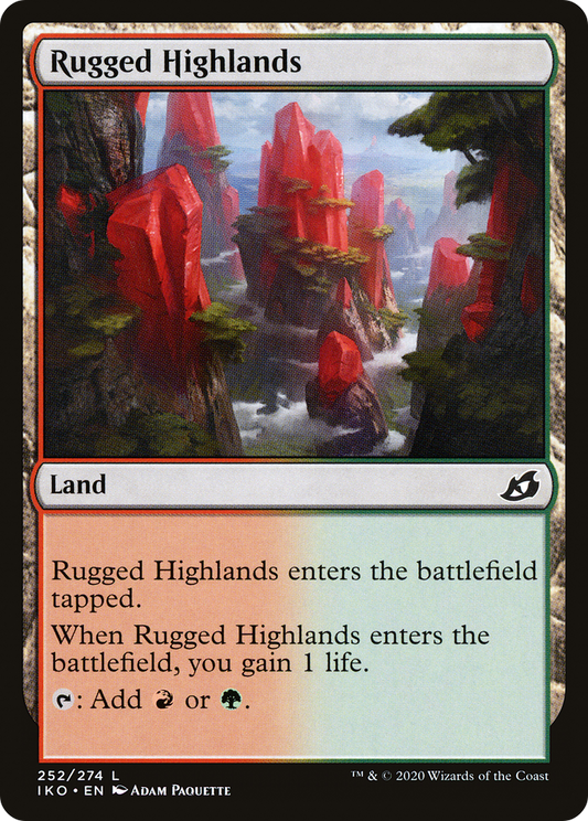 Rugged Highlands [Ikoria: Lair of Behemoths] Foil