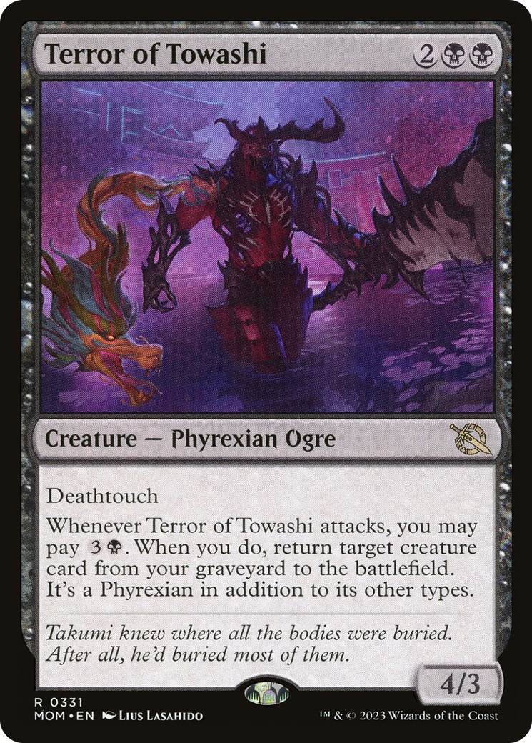 Terror of Towashi [March of the Machine] Foil