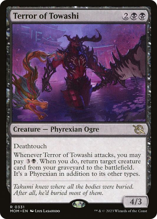 Terror of Towashi [March of the Machine] Foil