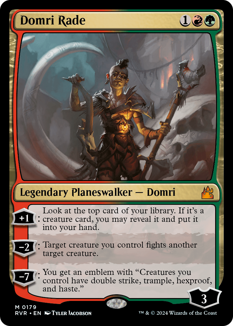 Domri Rade [Ravnica Remastered] Foil