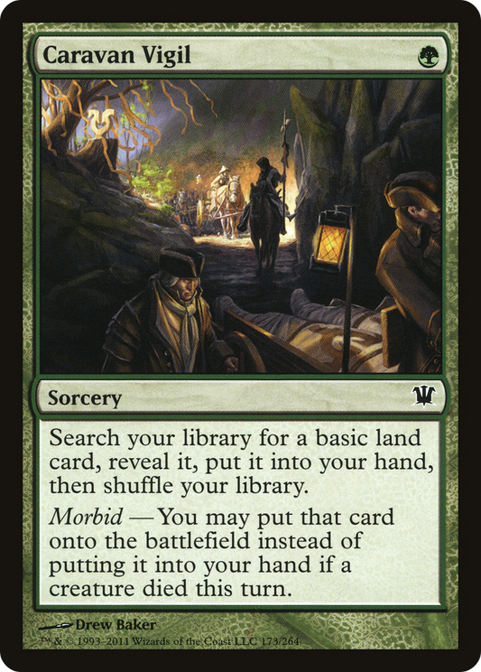 Caravan Vigil [Innistrad] Foil