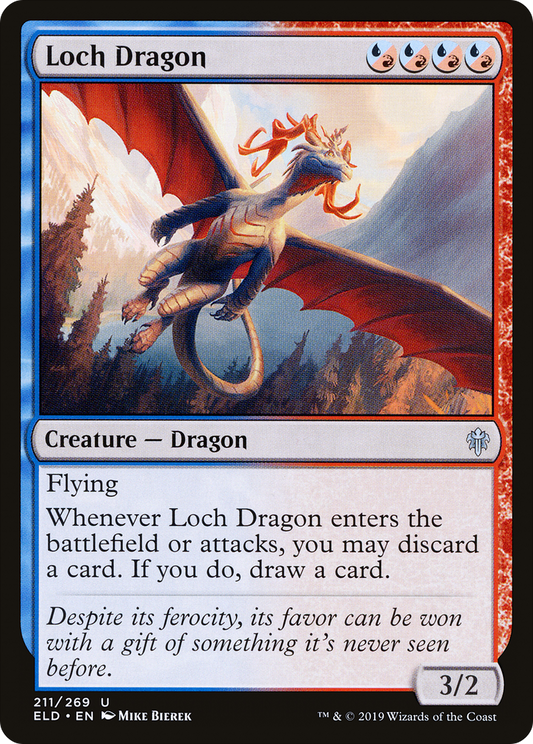 Loch Dragon [Throne of Eldraine] Foil
