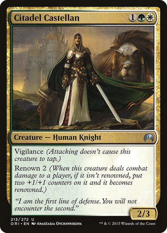 Citadel Castellan [Magic Origins] Foil