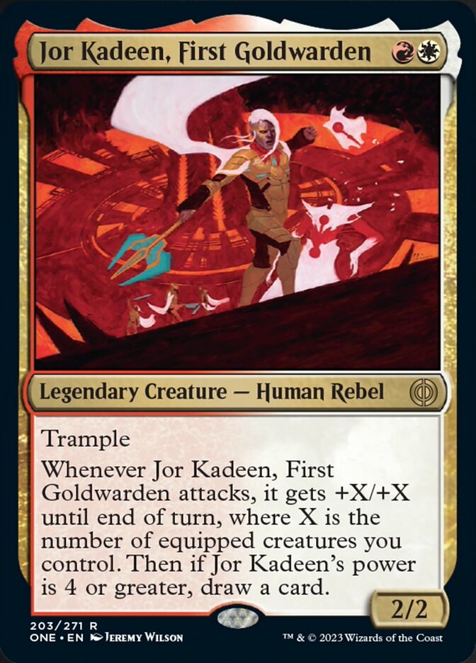 Jor Kadeen, First Goldwarden [Phyrexia: All Will Be One] | Silver Goblin