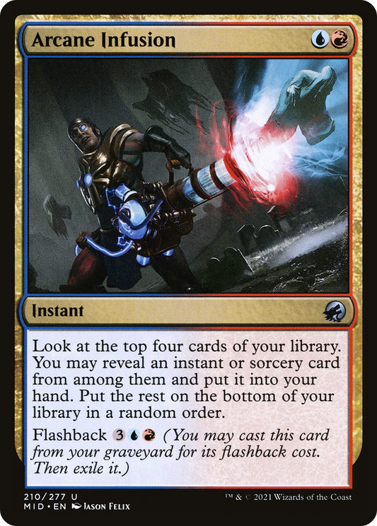 Arcane Infusion [Innistrad: Midnight Hunt] Foil