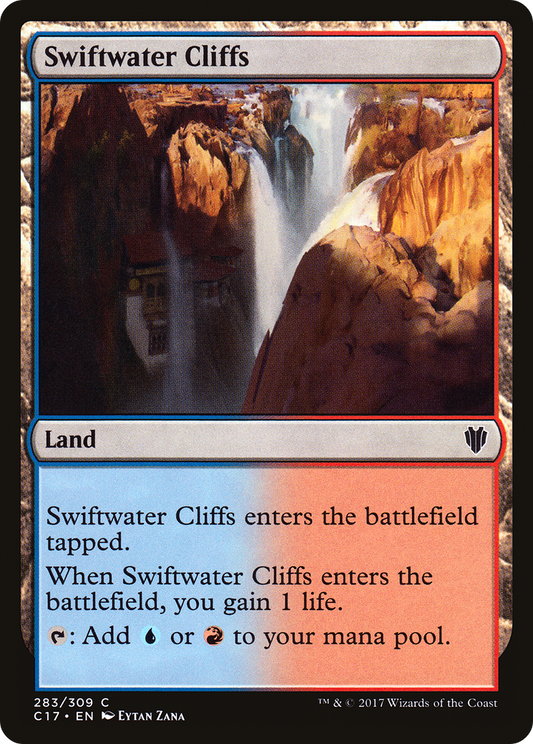 Swiftwater Cliffs [Commander 2017]