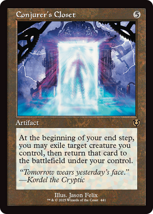 Conjurer's Closet (Retro Frame) Foil (441) - Innistrad Remastered