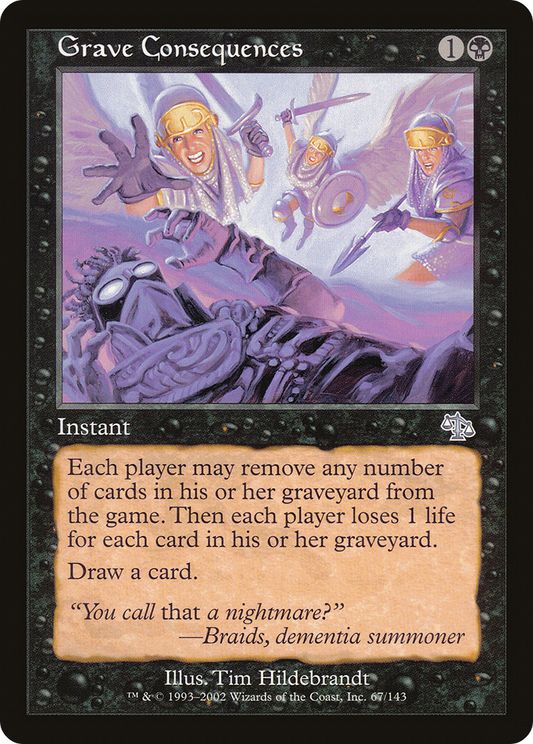 Grave Consequences [Judgment] Foil