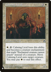 Calming Licid [The List] | Silver Goblin