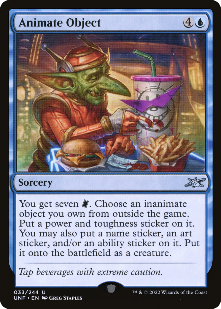 Animate Object [Unfinity] Foil