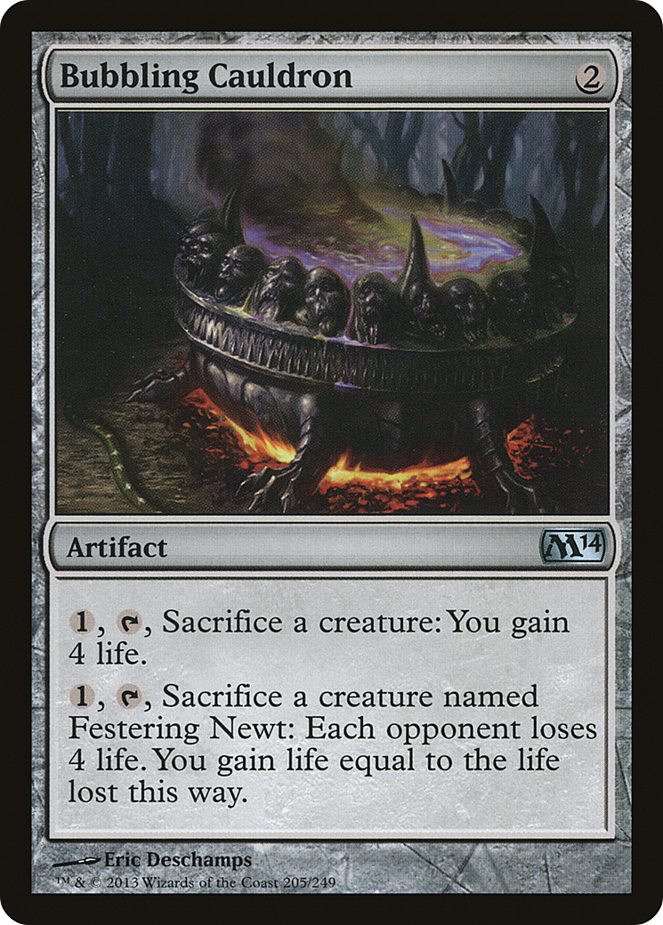 Bubbling Cauldron [Magic 2014] Foil