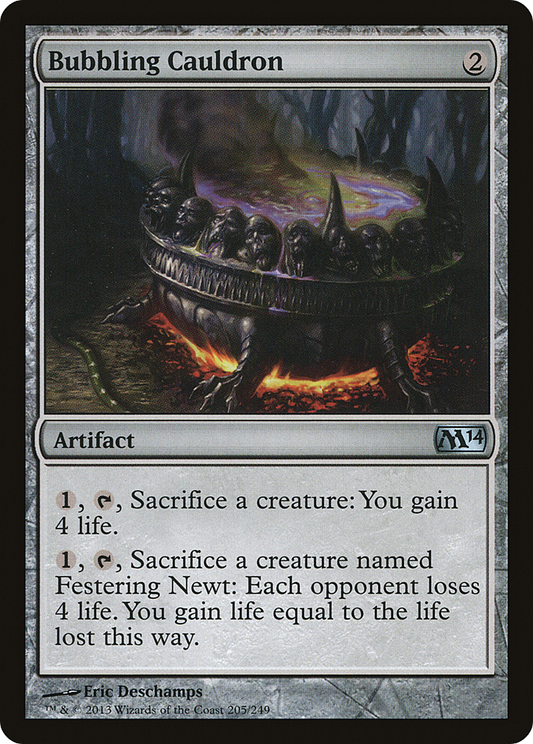 Bubbling Cauldron [Magic 2014] Foil