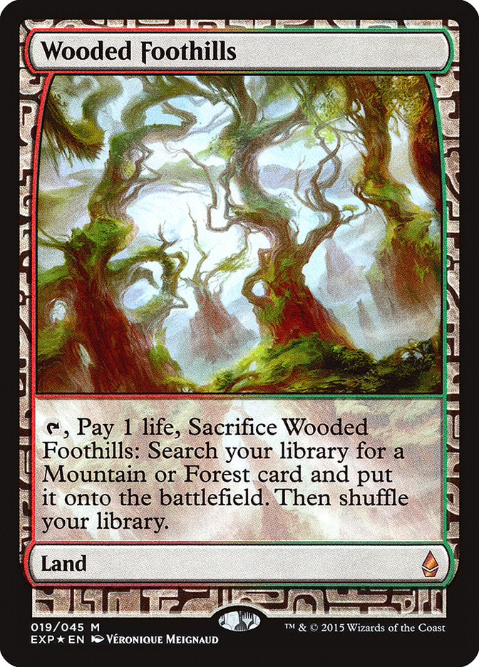 Wooded Foothills [Zendikar Expeditions] | Silver Goblin