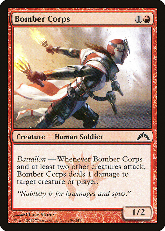 Bomber Corps [Gatecrash] Foil