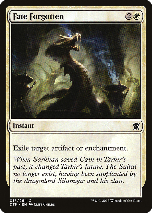Fate Forgotten [Dragons of Tarkir] Foil