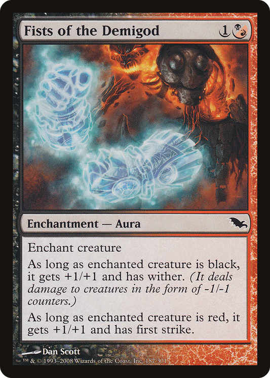 Fists of the Demigod [Shadowmoor] Foil