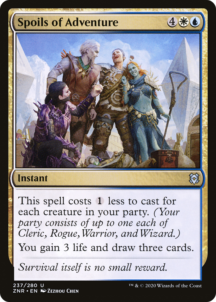 Spoils of Adventure [Zendikar Rising] | Silver Goblin