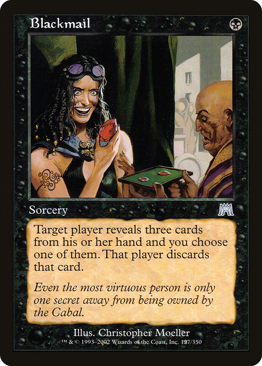 Blackmail [Onslaught] Foil