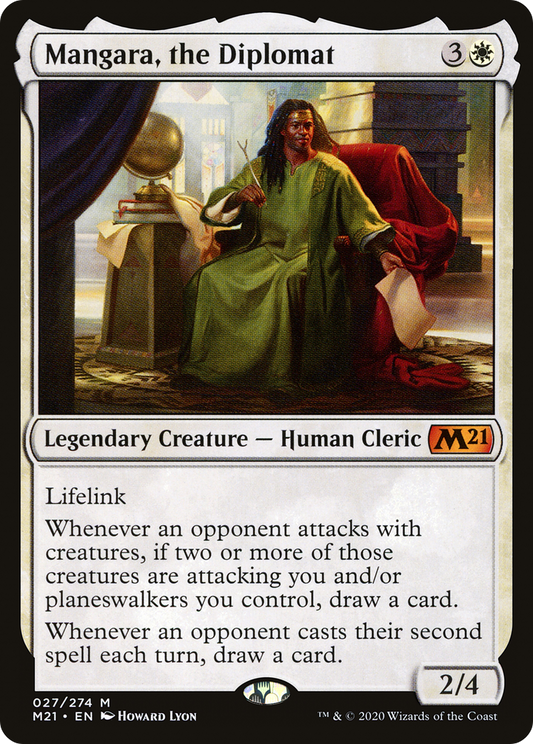 Mangara, the Diplomat [Core Set 2021] Foil