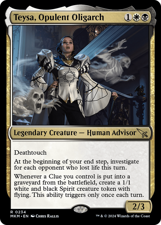 Teysa, Opulent Oligarch [Murders at Karlov Manor] Foil