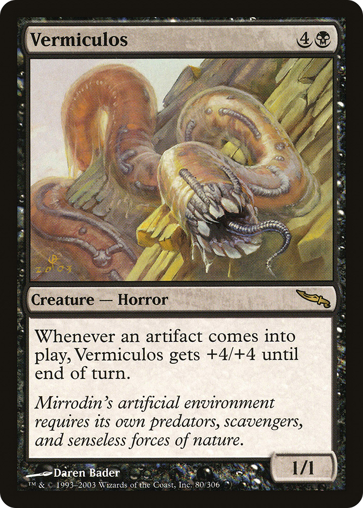 Vermiculos [Mirrodin] Foil