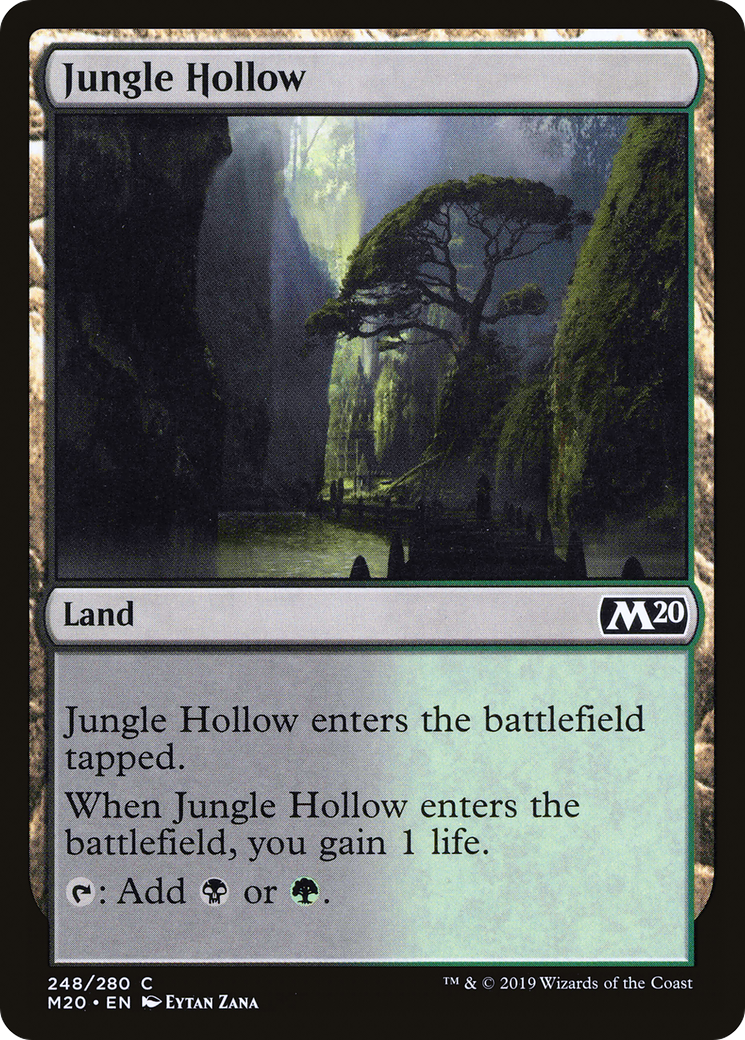 Jungle Hollow [Core Set 2020] Foil