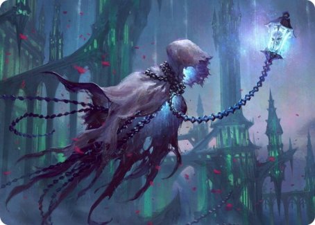 Wanderlight Spirit Art Card [Innistrad: Crimson Vow Art Series] | Silver Goblin