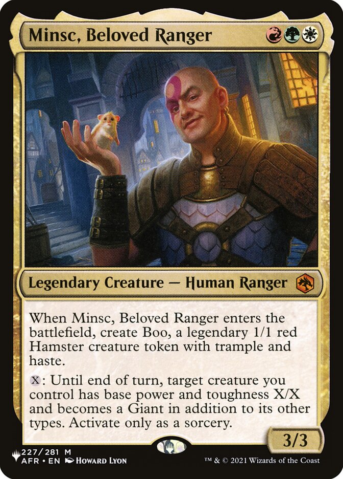 Minsc, Beloved Ranger [The List] | Silver Goblin