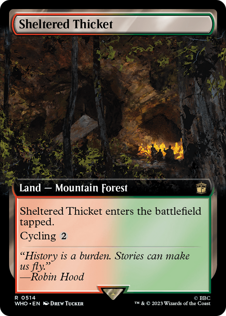 Sheltered Thicket (Extended Art) [Doctor Who] | Silver Goblin