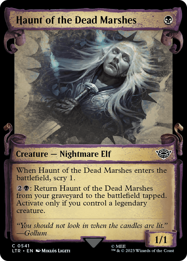 Haunt of the Dead Marshes [The Lord of the Rings: Tales of Middle-Earth Showcase Scrolls] Foil