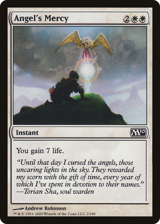 Angel's Mercy [Magic 2010] Foil