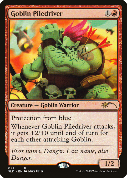 Goblin Piledriver (021) - Secret Lair Drop