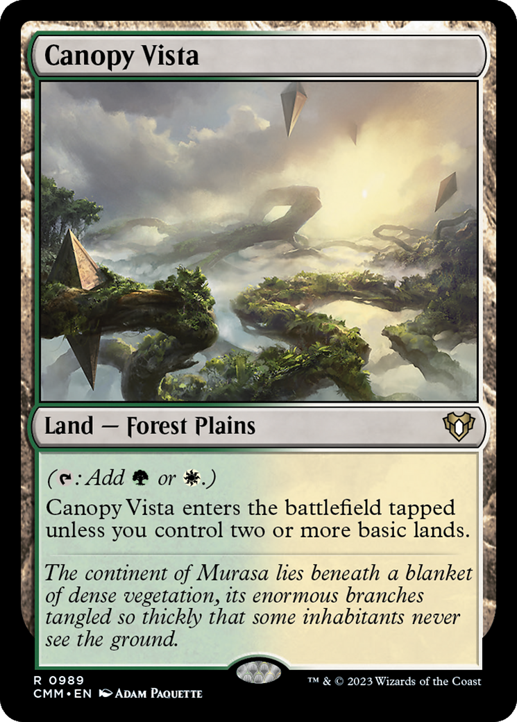 Canopy Vista [Commander Masters] | Silver Goblin